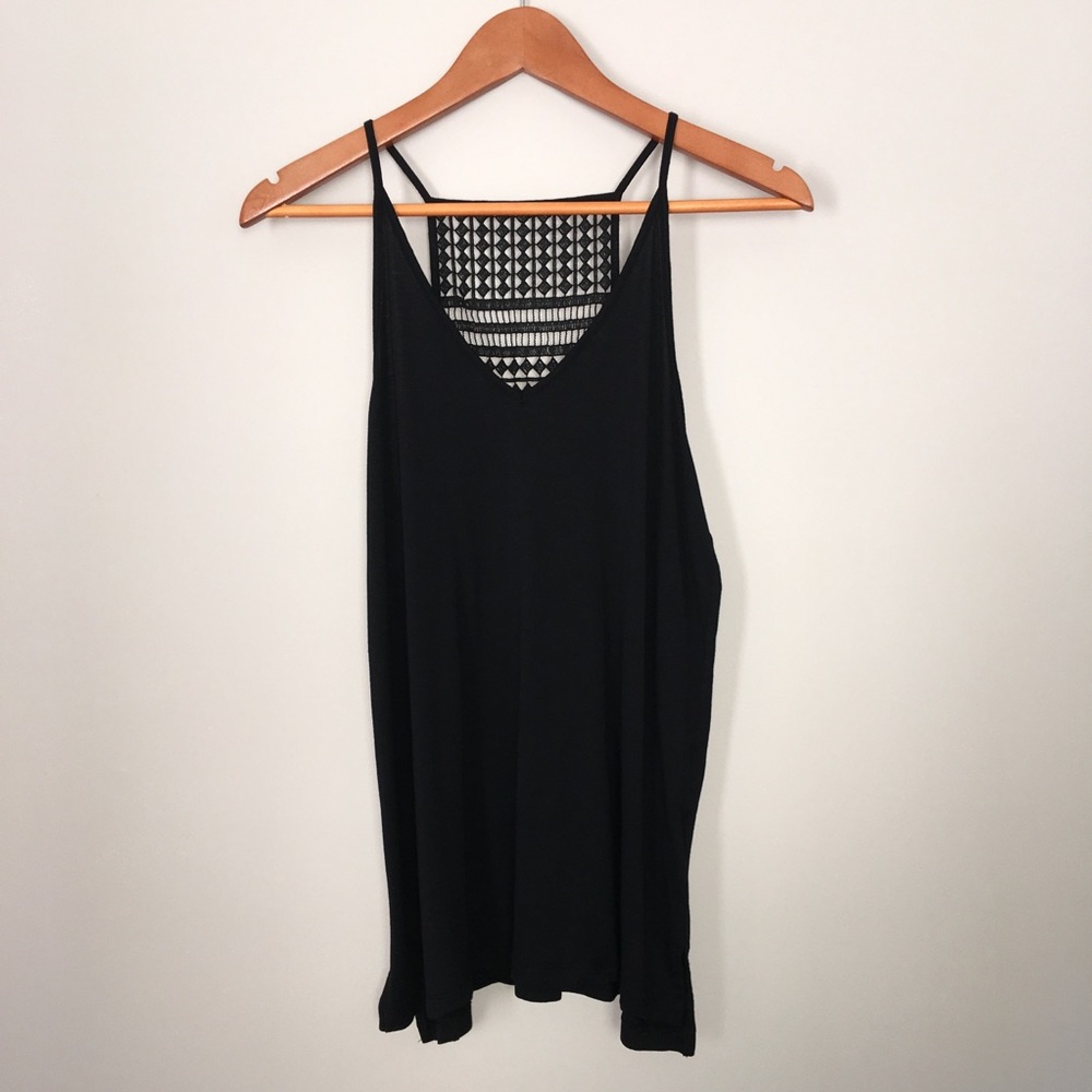 Old Navy Relaxed Knit Back Tank Top Sz M